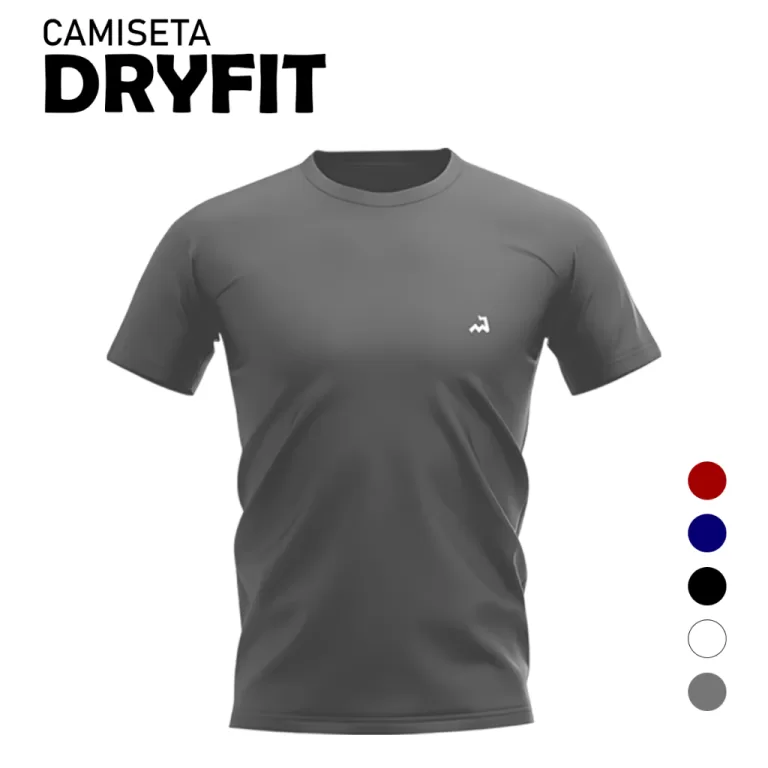 Camisetas Dry Fit Masculina Manga Curta Fitness Pr