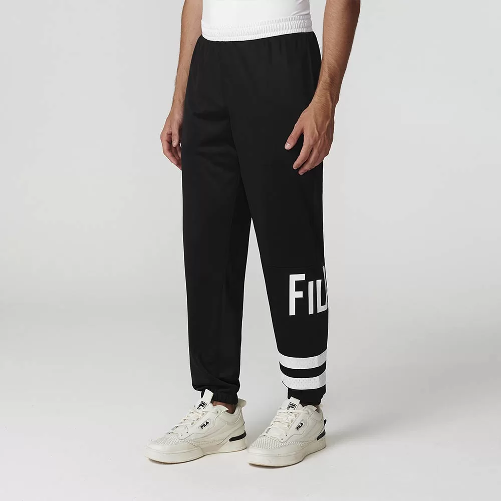 Calça Fila Masculina Street Hop Preto Original Jogger Casual Confortável Leve