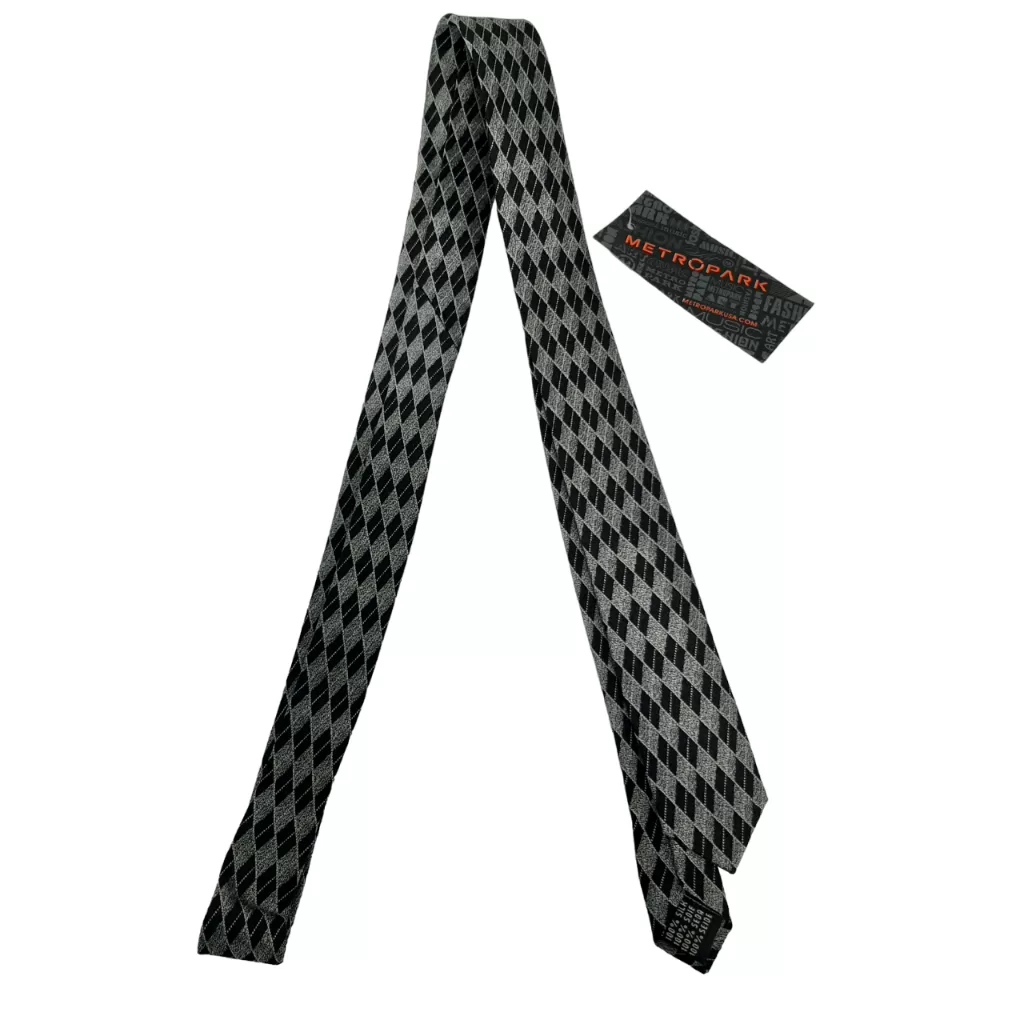 Kit 20 Gravatas Slim Preta/ Gris Segurança Casamento Padrinho, Etc