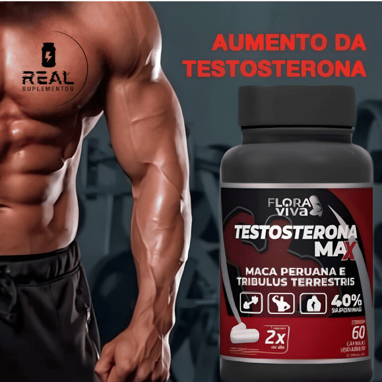 Testos Max Mais Massa muscular, Força e Resistên