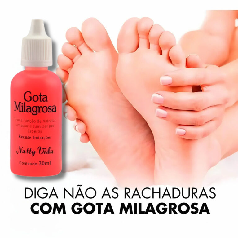 Kit Gota Milagrosa Loção Hidratante Para Pés Co