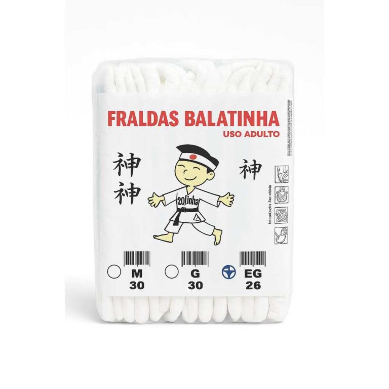 Fralda Geriátrica Balatinha Segunda Linha EG (Ext