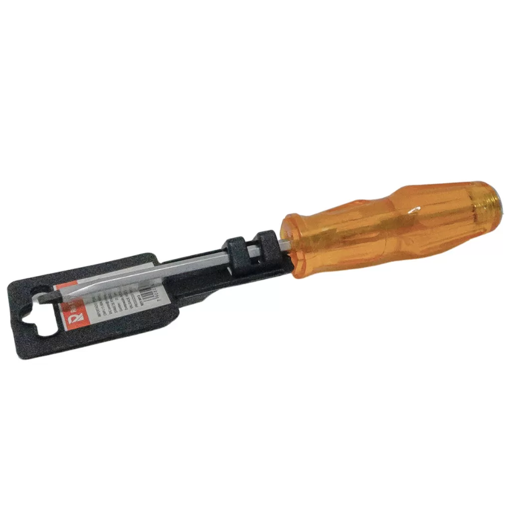 Chave de Fenda 4 Polegadas 20 cm Cabo Transparente