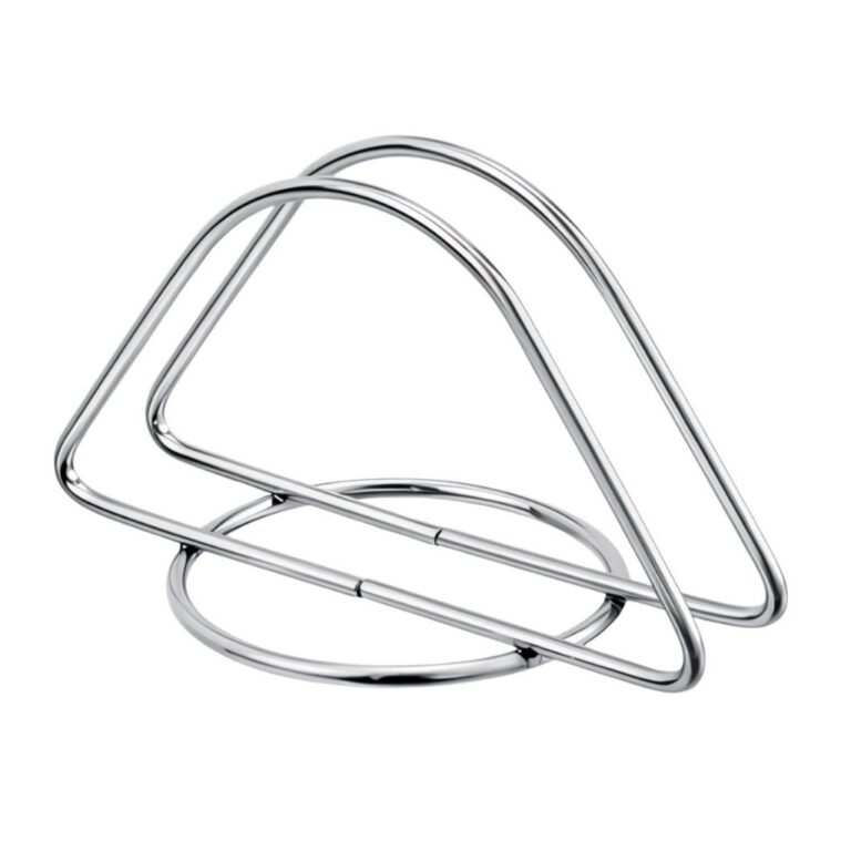 Porta Guardanapos Papel Mesa Inox Suporte Aço Cro