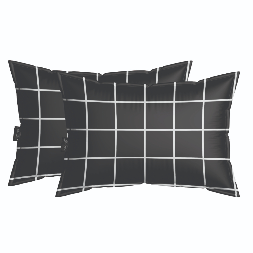 Kit 02 Fronhas Estampadas Home Collection Micropercal 200 Fios  006