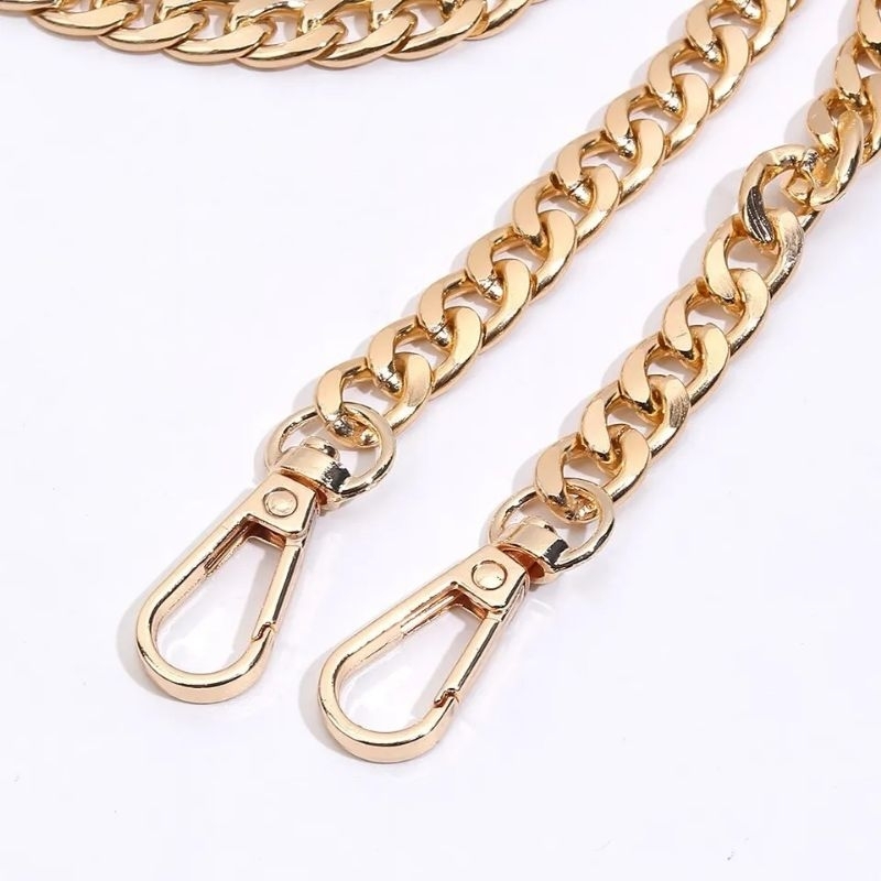 corrente lixada para bolsas – artesanato com fecho