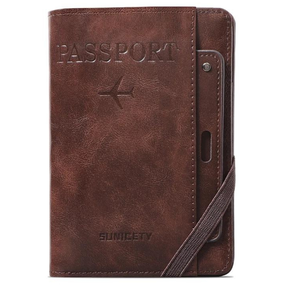 Porta Passaporte Com Porta Cartões Carteira Passaporte Importado Promoção de lançamento