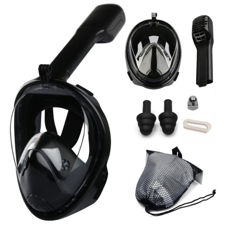Máscara de Mergulho Snorkel Full Face Suporte Gop