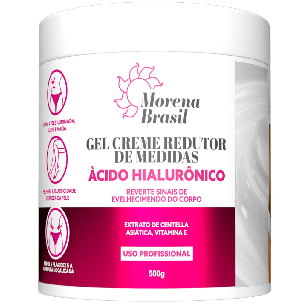 Gel De Massagem  Ácido Hialurónico | Morena Brasil