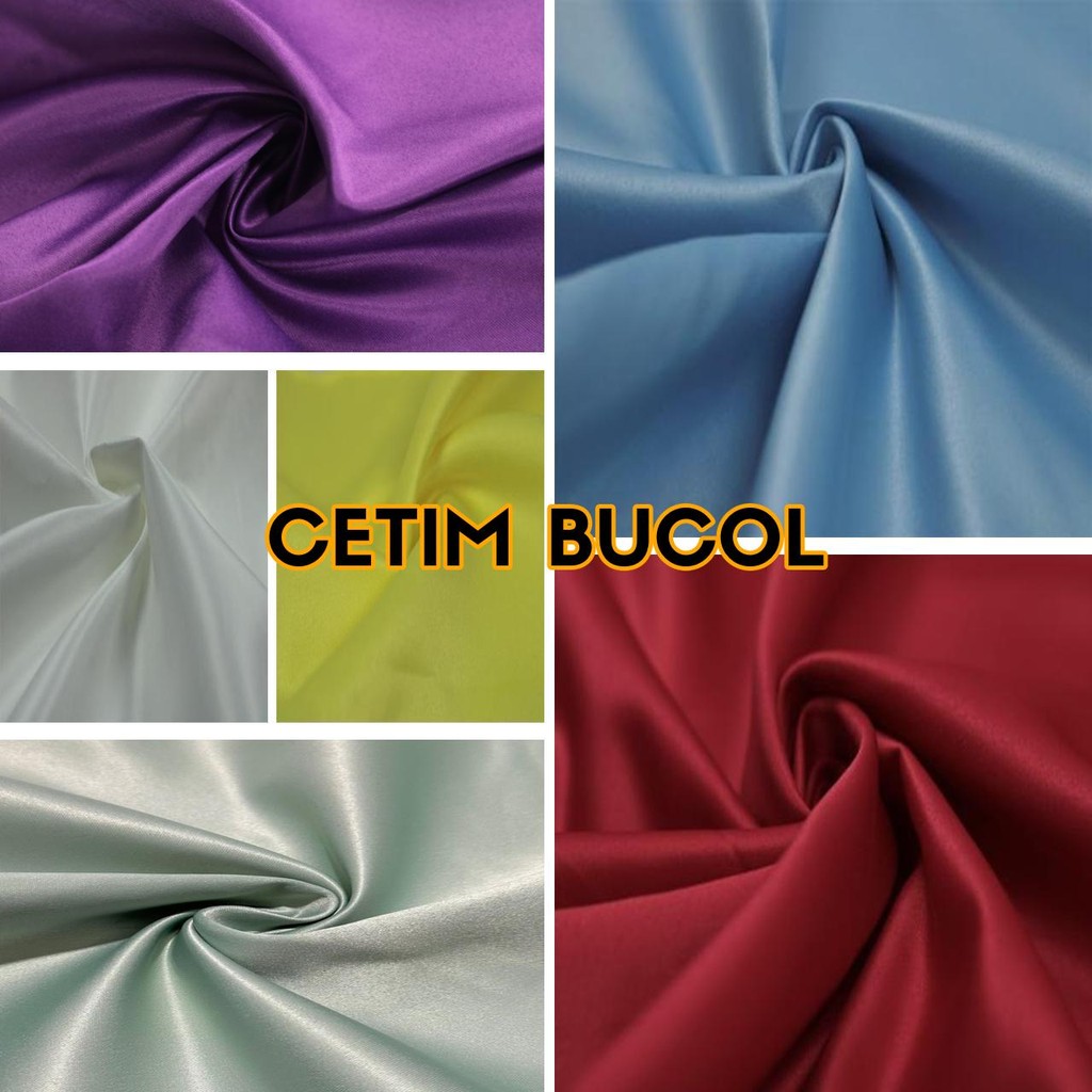 3 Metros Tecido Cetim Bucol Noivas | Cetim Estruturado Para Vestidos (3m x 1.47m)