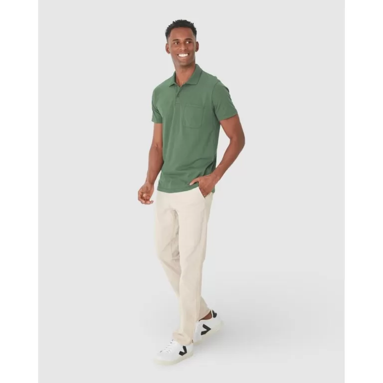 Camisa Polo Básica Masculina Gola Esporte Em Algo