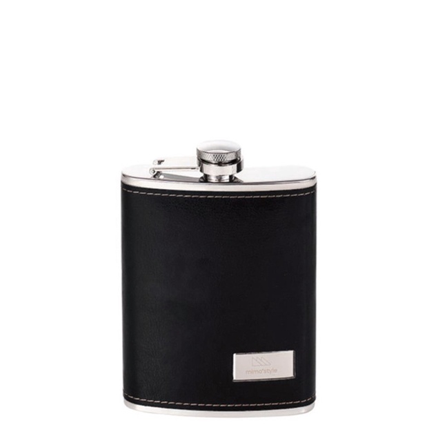 CANTIL DE BOLSO 240 ML P/ WHISKY BLACK