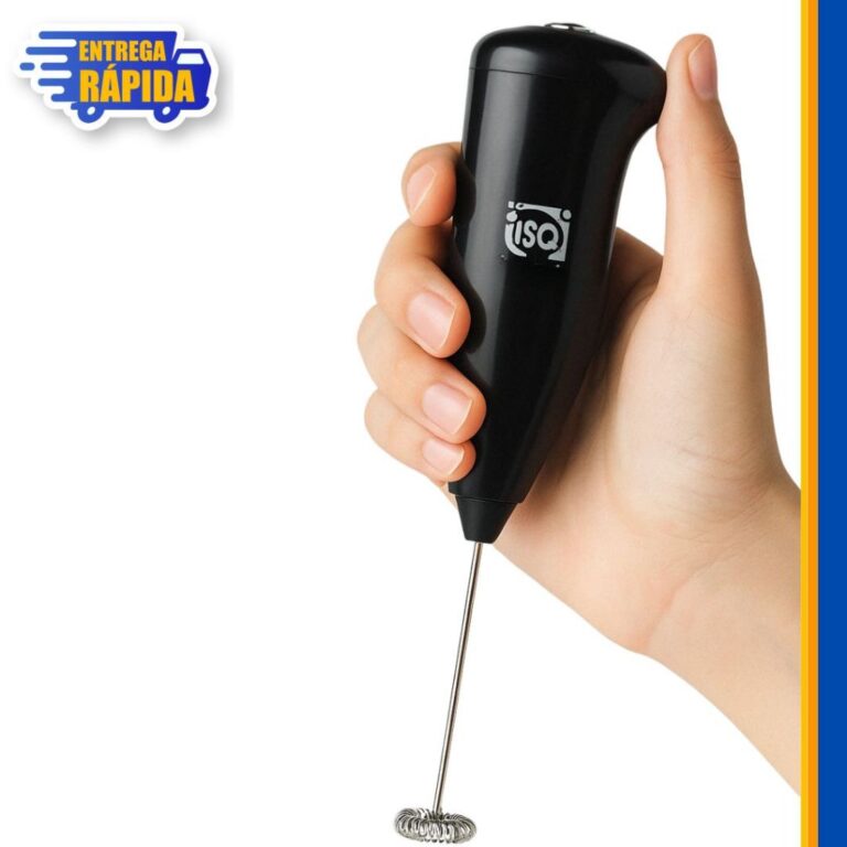 Misturador Mini Mixer Elétrico Batedor Inox Café