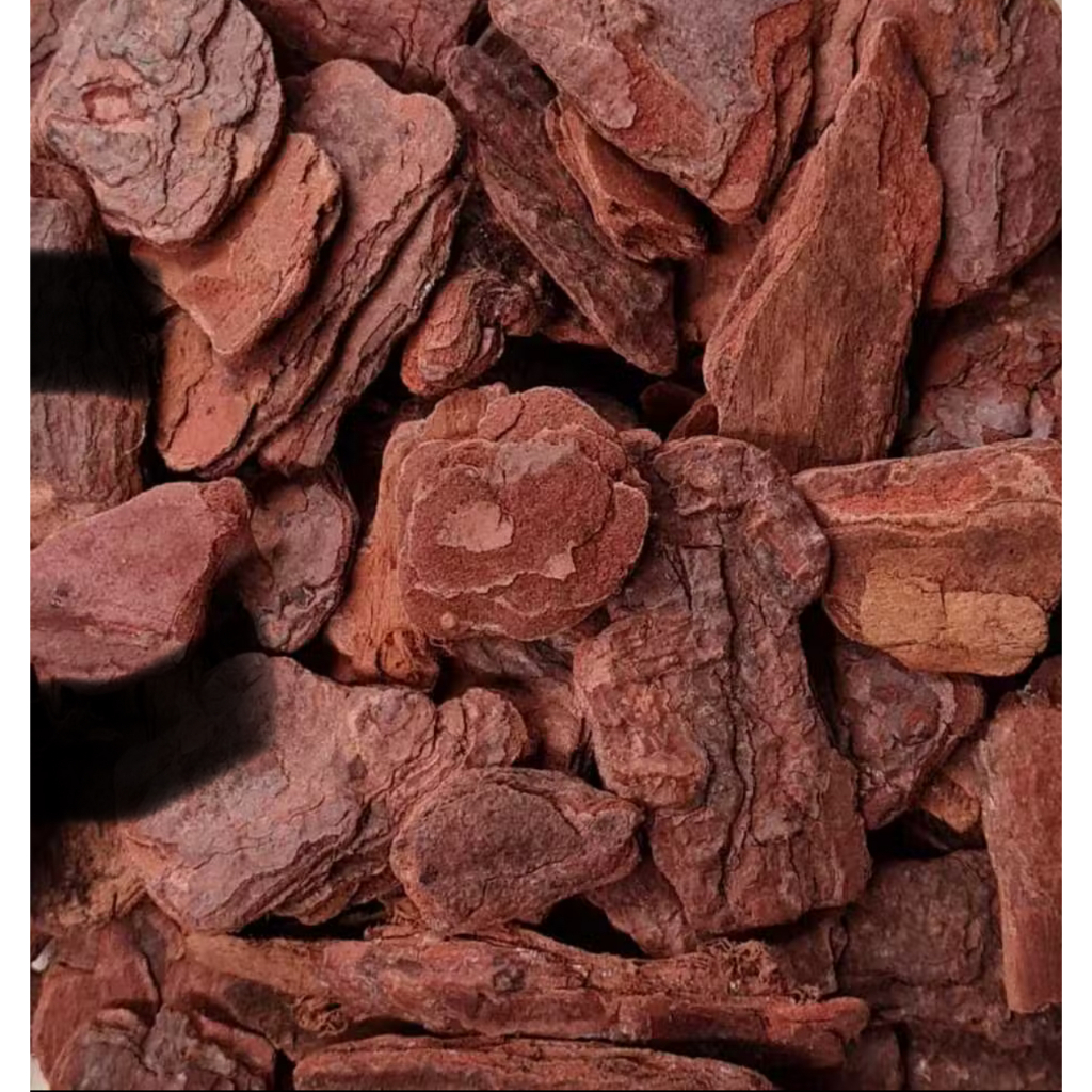 Casca De Pinus Semi Polida Natural Jardinagem Decoraçã