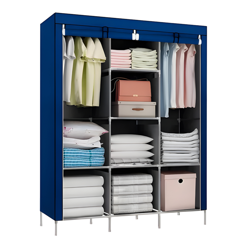 Guarda Roupa Dobrável Organizador De Roupas Decoteam