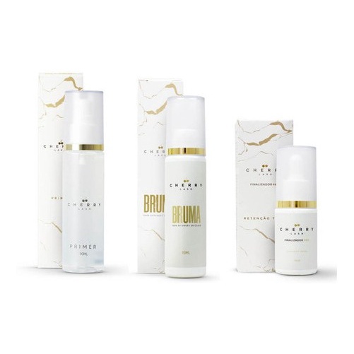 Kit Retenção Cherry Lash Bruma + Finalizador + P