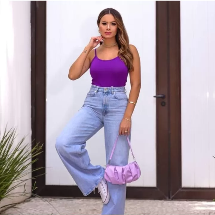 Blusa Alcinha Regata feminina Blusinha basica de a