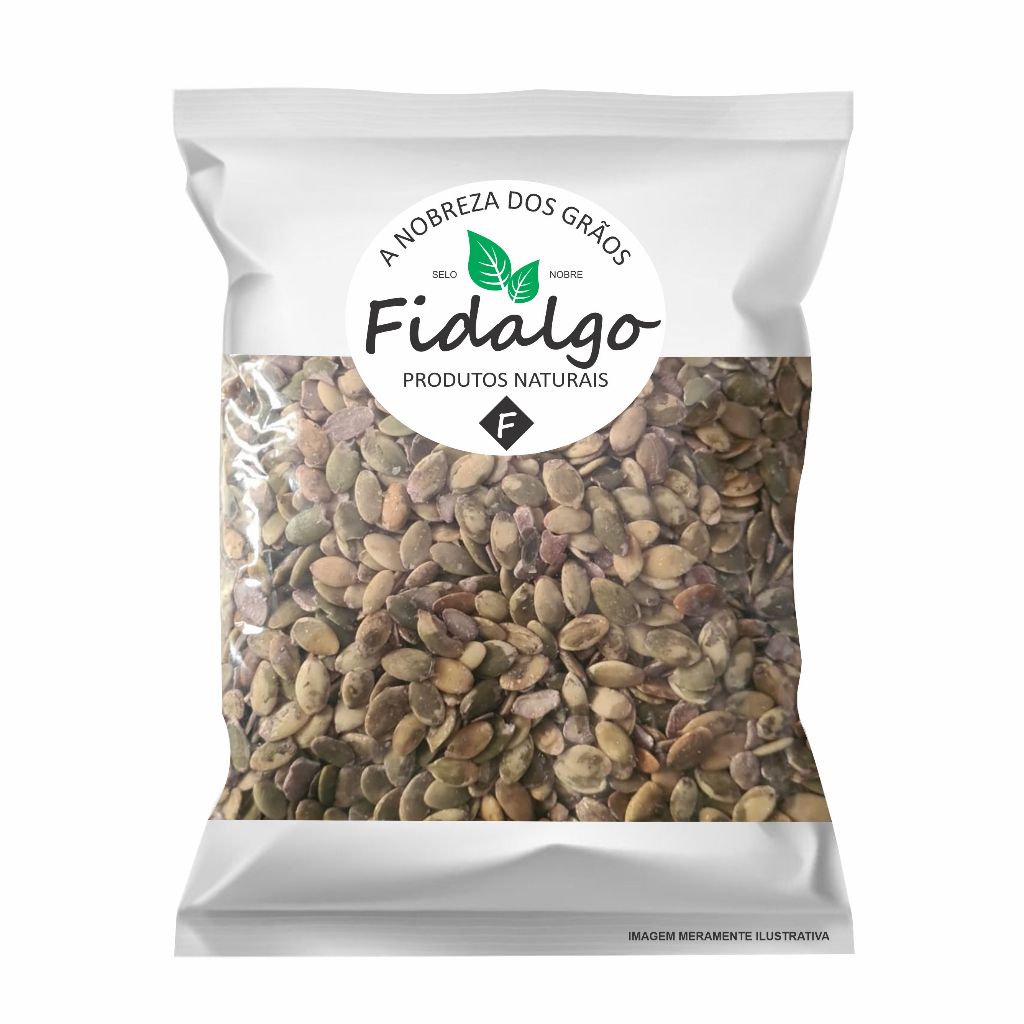 Semente De Abóbora S Casca Torrada S Sal 300G 500G