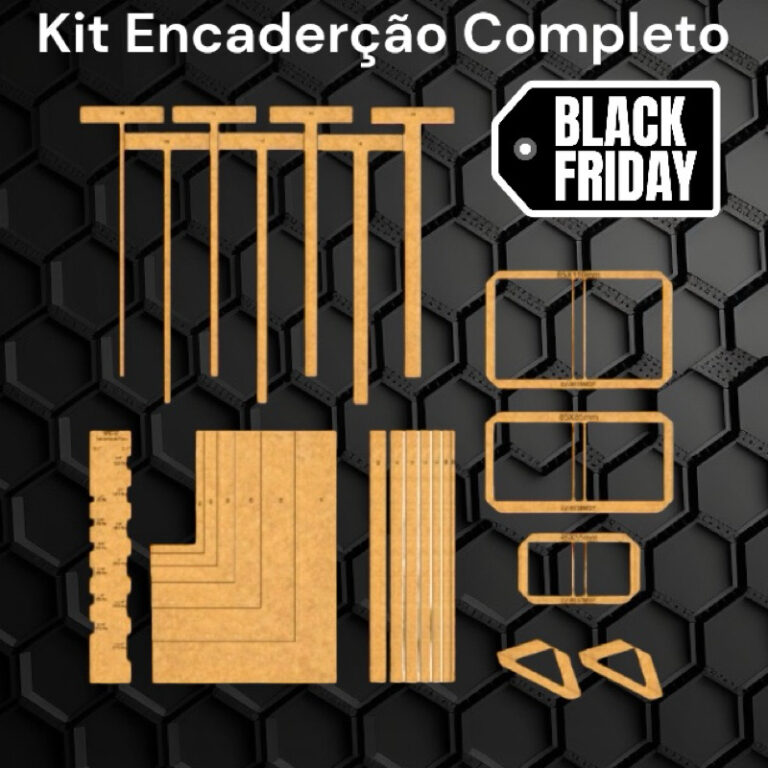 kit Gabarito Encadernação Cartonagem Papelaria P