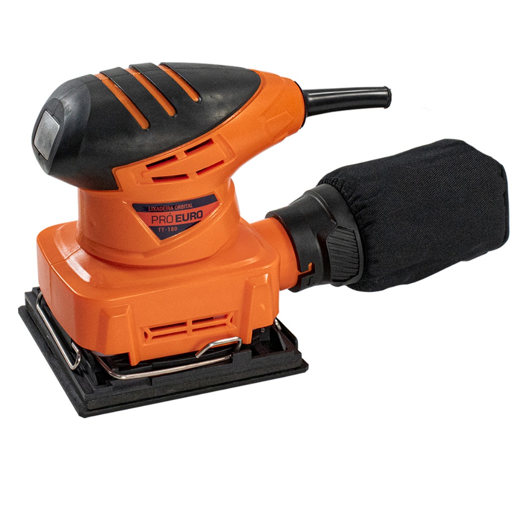 Lixadeira Orbital Elétrica Treme Treme Profissional 60Hz 180W 110v ou 220v Pró Euro