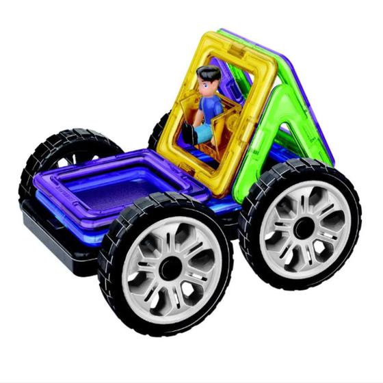 Blocos Formagneticos Carrinho 7 Peças – Dic