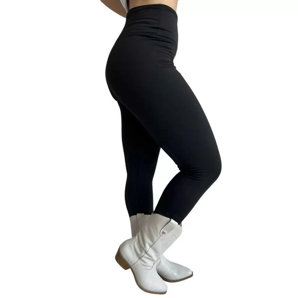 Legging Suplex Peluciada Confortável Forrada Quentinha p/ Inverno