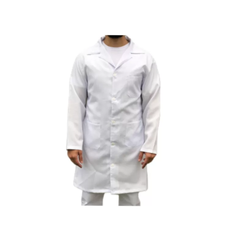 Jaleco Masculino Oxford Manga Longa plu+