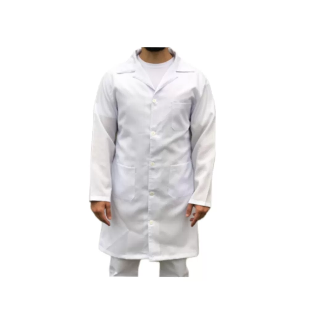 Jaleco Masculino Oxford Manga Longa plu+