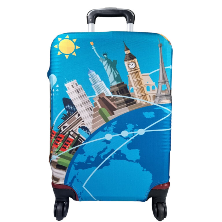 Capa para Mala Viagem Mundo