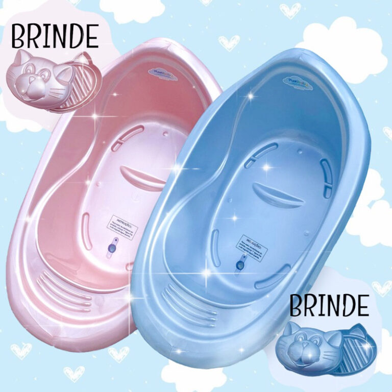 Banheira de bebe 22L Resistente Infantil Menina Me
