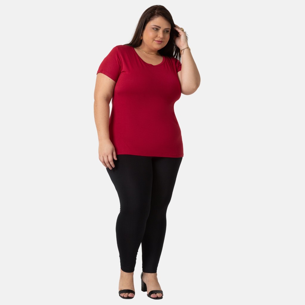 Conjunto Blusa Tampa Bumbum E Calça Legging Plus Size 1126-1133