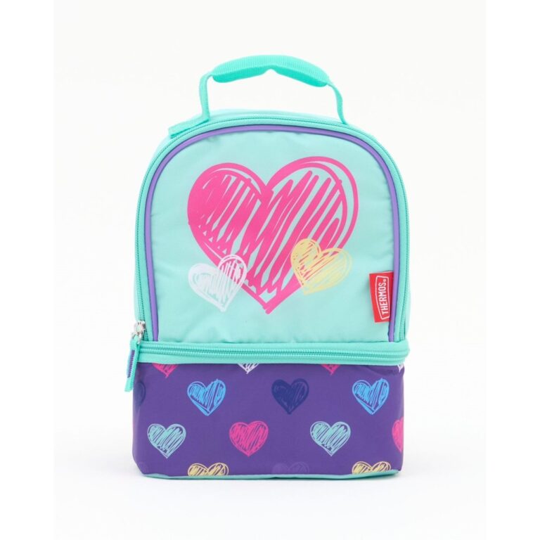 Bolsa Térmica Infantil Corações Coloridos ̵