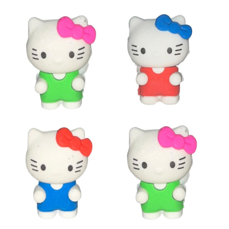 BORRACHAS HELLO KITTY / PAPELARIA FOFA KAWAII