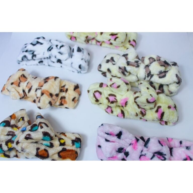 faixa de pelucia para maquiagem