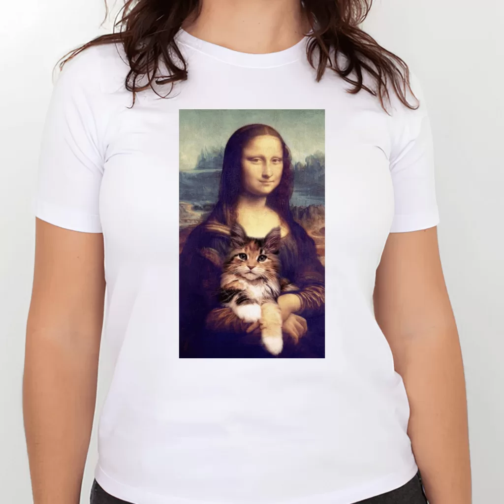 Camiseta Monalis – Gato (Mãe de Pet) Divertida,meme, engracada