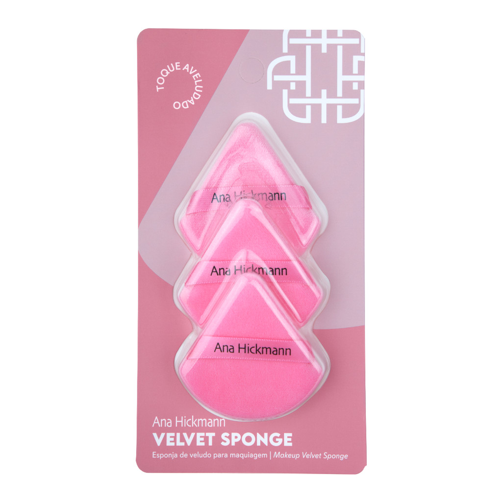 Kit de Esponjas – Ana Hickmann Velvet Sponge
