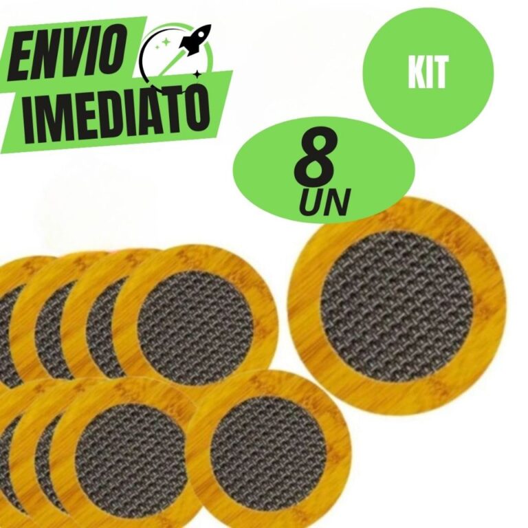 Kit 8 Descanso Redondo para Panelas Quentes Até 1