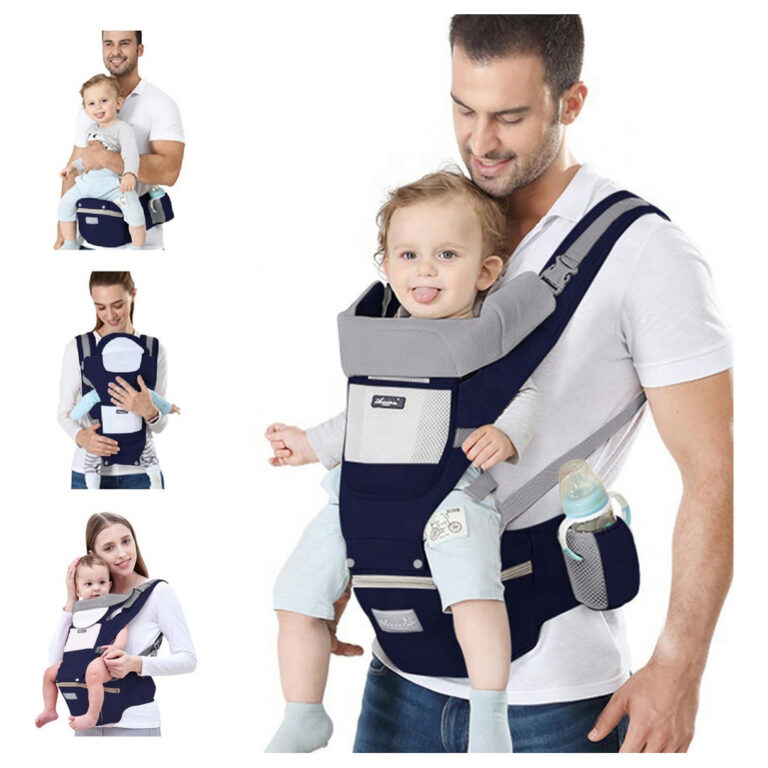 Canguru Porta Bebê Ergonômico 7 Em 1 Com Apoio D
