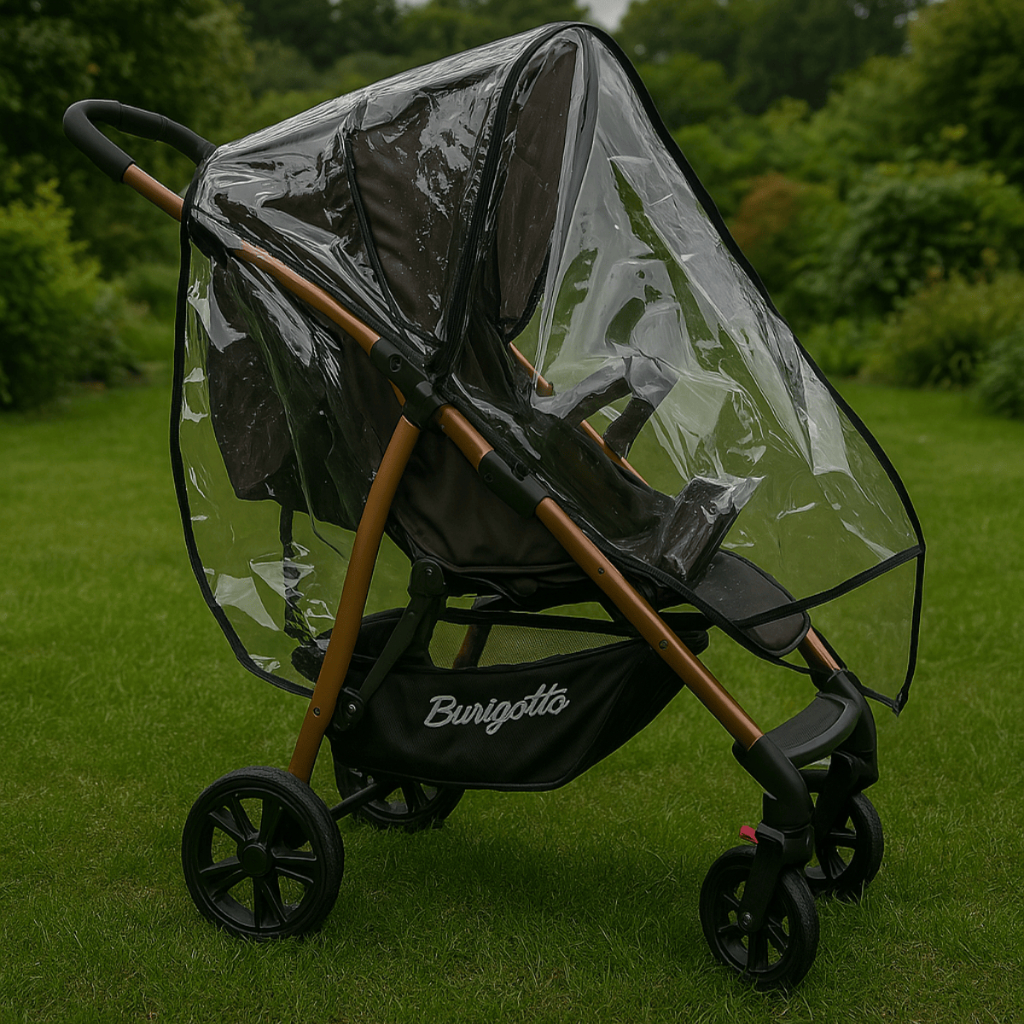 Capa de Chuva Para Carrinho de Bebê Protege de Vento Poeira Sereno Tamanho Universal Grande