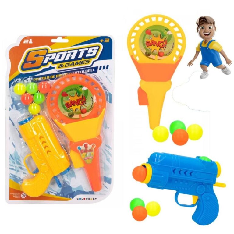 OFERTA Brinquedo Lançador de Bolinhas – Bri