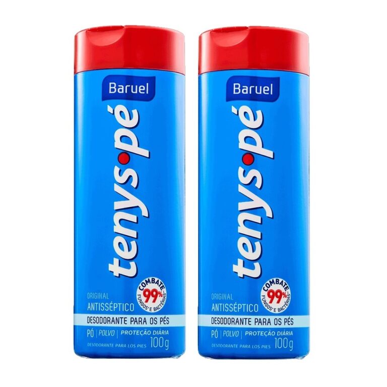 Kit 2 Tenys Pé Baruel Original 100g