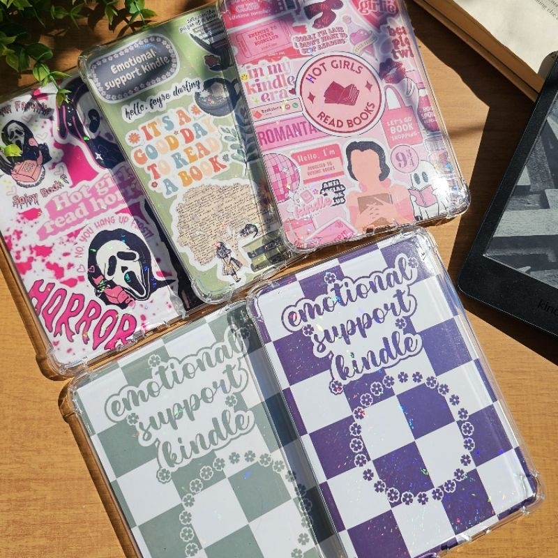 Card Skin Holográfico Kindle Insert Capa Transparente 11 geração 12 geração Paperwhite Colorsoft Rea