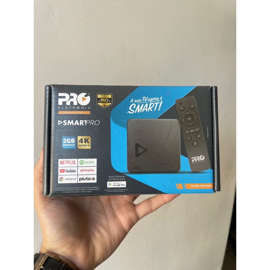Smart TV Box 4K Android | Conversor Digital – Proeletronic