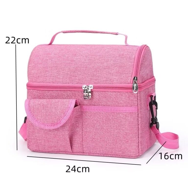 bolsa termica ideal para viagem,contem dois andare