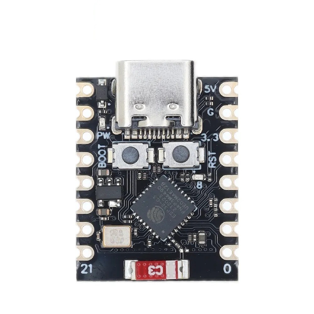 ESP32-C3 – Super Mini Tipo-C Wi-Fi e Bluetooth