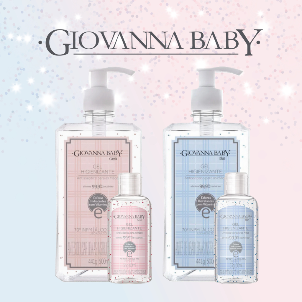 GEL HIGIENIZANTE GIOVANNA BABY 500ML 70. GL