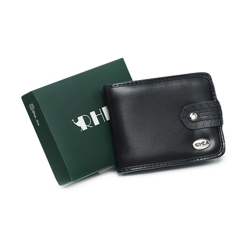 Carteira Masculina Com Botao de Pressao Cabe Cedulas Cartoes Plasticos Interno e Porta Moedas Ziper