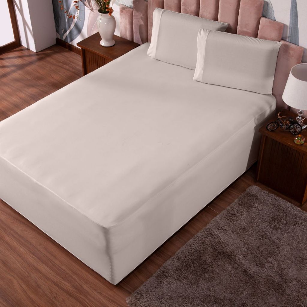 Lençol Avulso Luva Para Cama Box Casal Queen Tecido Malha Gel Premium Lindas Cores