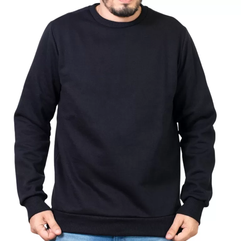 Blusa Moletom Liso SVK Inverno Unissex Macio Basic