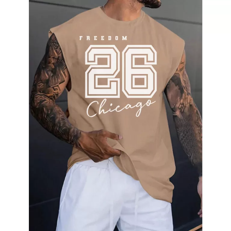Camiseta Regata Oversized Masculina FREEDOM 26 CHI